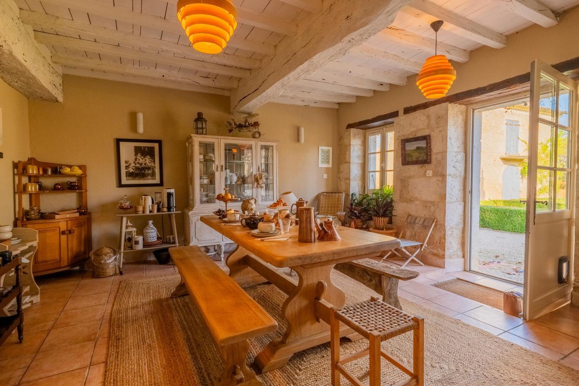 Bed and Breakfast Propriete Le Monneton Sainte-Christie Exterior foto