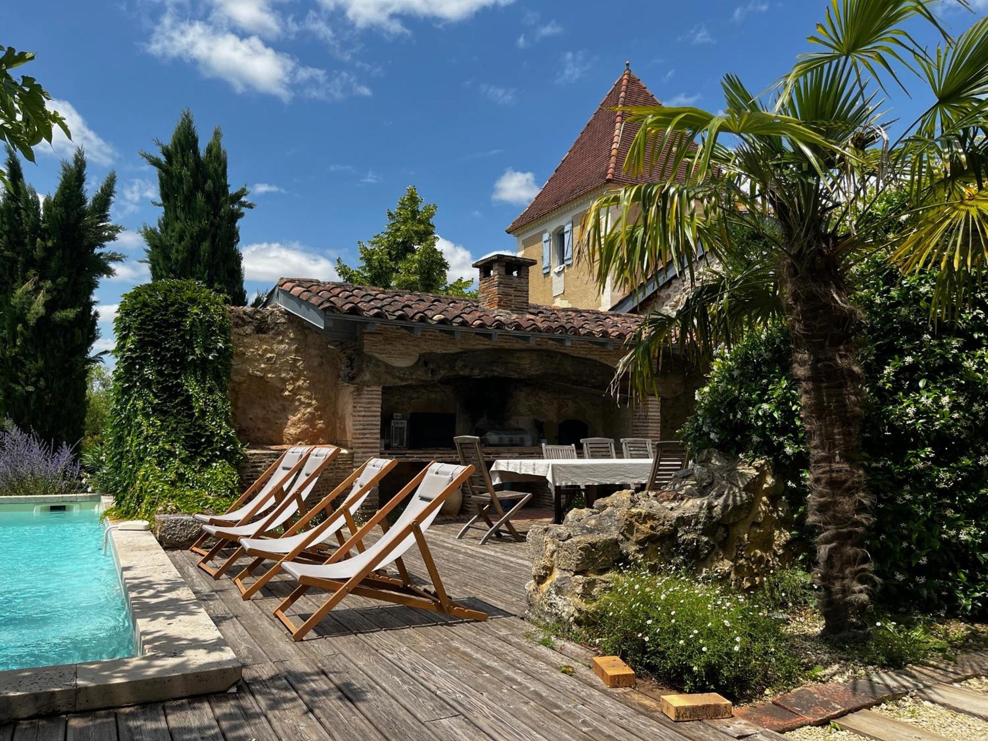 Bed and Breakfast Propriete Le Monneton Sainte-Christie Exterior foto